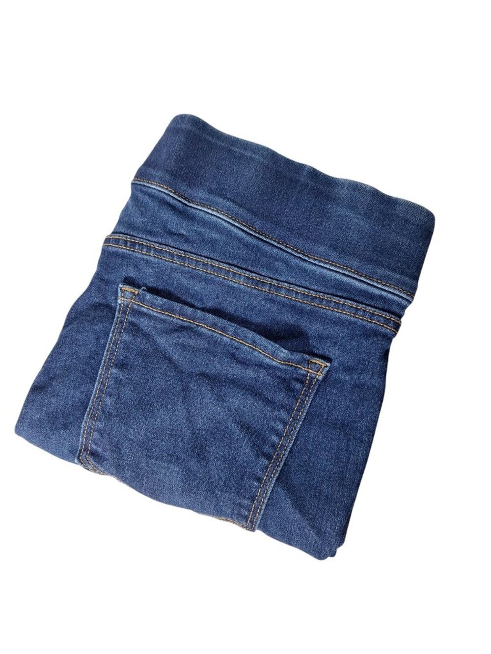 Old Navy Rockstar Super Skinny Jeggings 14 Petite Mid Rise Dark Wash Stretch